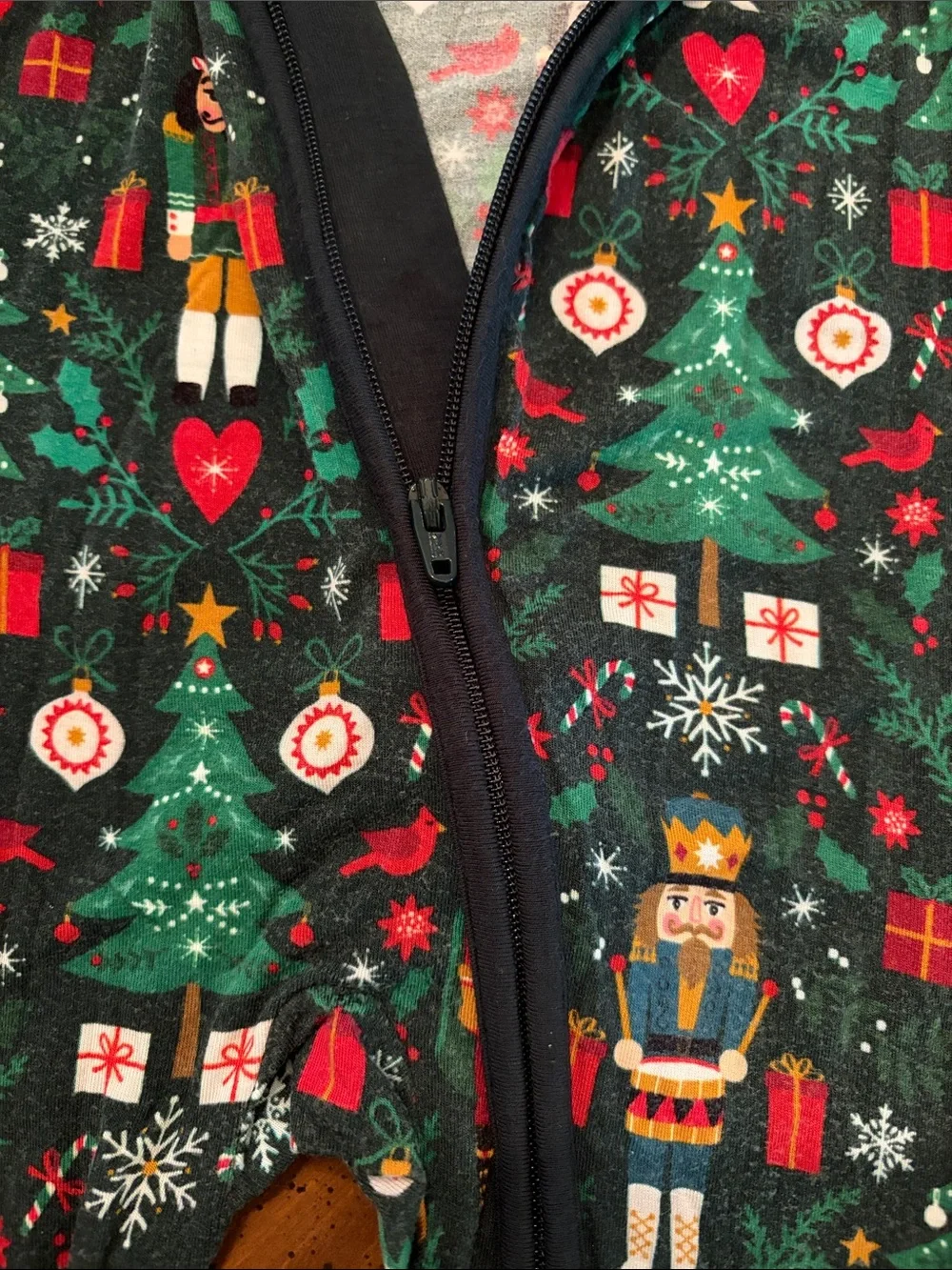 Little Sleepies “Night at the Nutcracker”Sleepie Sz 6-12M